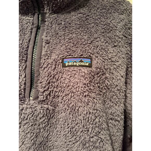 Patagonia Women’s Sherpa Fleece 1/4 Zip Pullover Gray Small - Picture 3 of 10